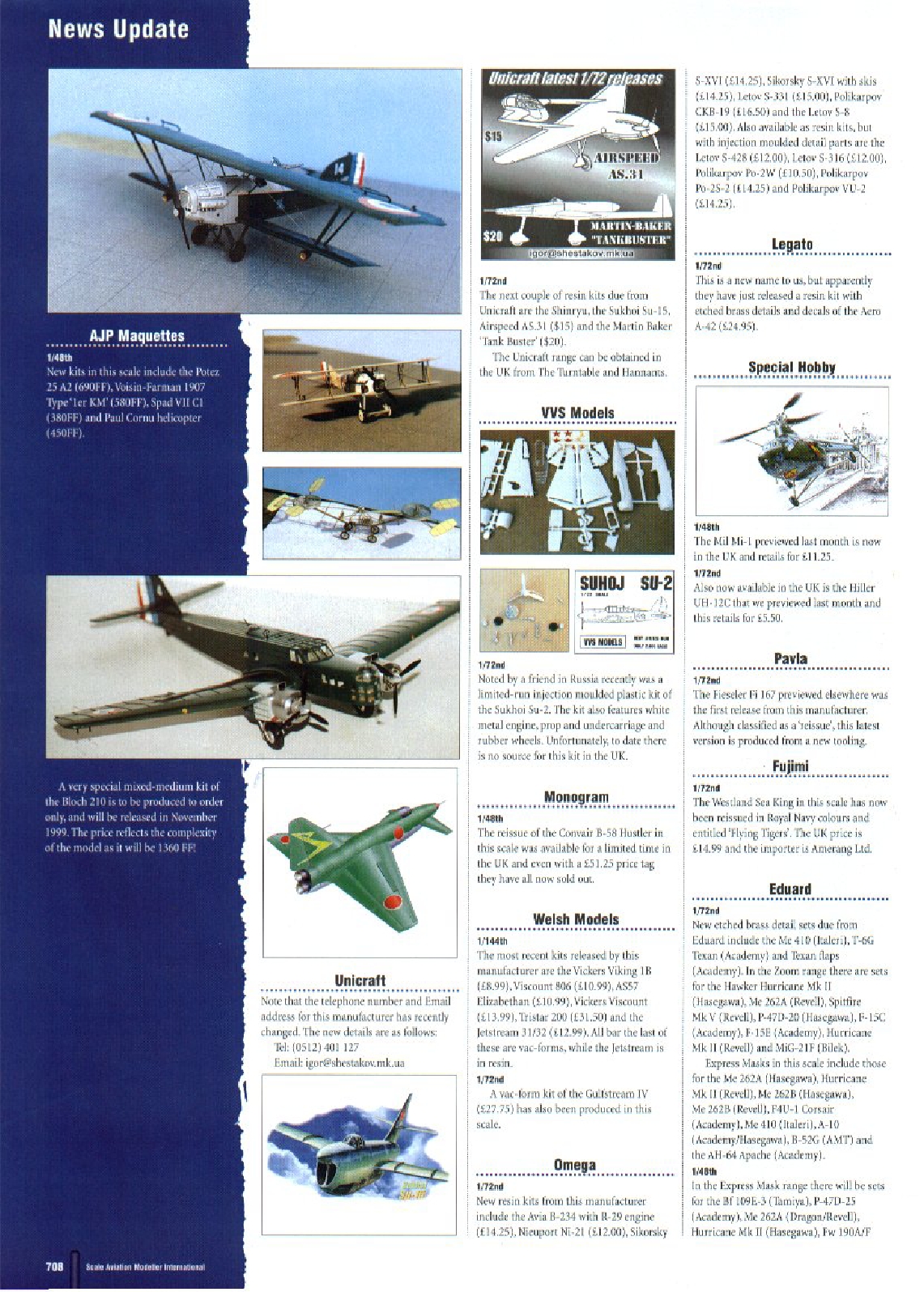 Scale Aviation Modeller International 1999-10